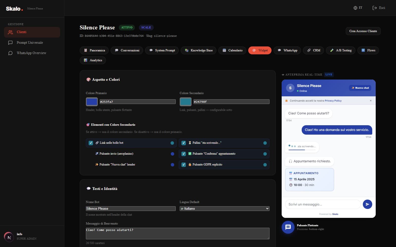 Skalo AI Hub Intelligent Chatbot screenshot 3