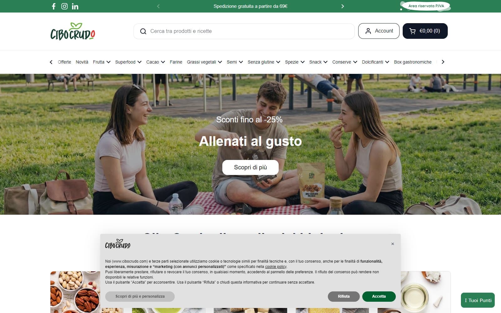 CiboCrudo Ecommerce Growth screenshot 1