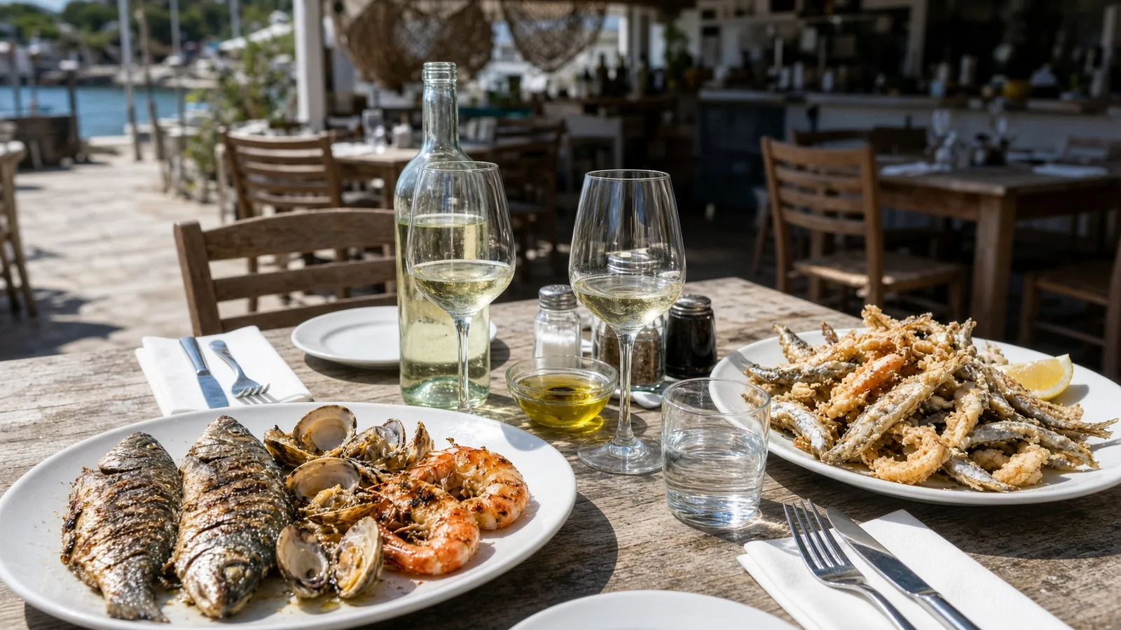 Ristorante di pesce «Il Moletto» a Cesenatico